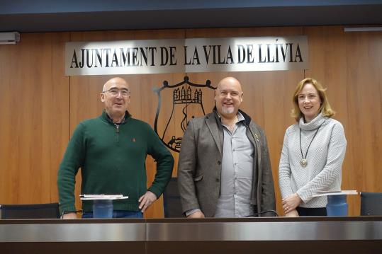 Santa Margarida i els Monjos, Lluçà i Llívia creen l’associació Camí Ramader de Marina. EIX