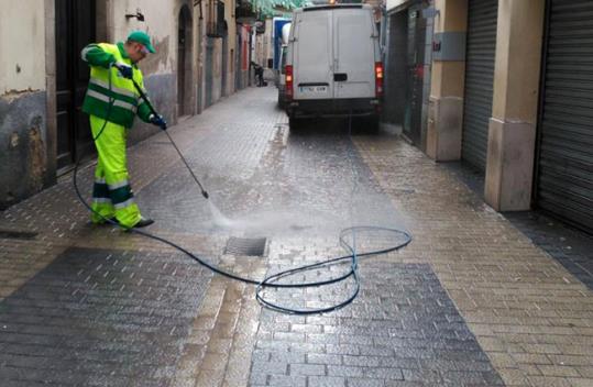 Servei de neteja de Vilanvoa. Ajt. Vilanova