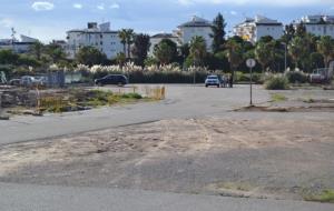S'inicien les obres del nou aparcament de La Plana a Sitges. Ajuntament de Sitges