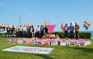 Sitges commemora el Dia Internacional contra l’Homofòbia, la Lesbofòbia i la Transfòbia