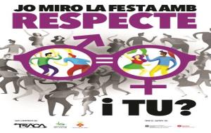 Sitges reforça la campanya per prevenir agressions masclistes per Festa Major . EIX
