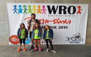 Tres alumnes de l'escola Jaume Balmes de Sant Martí Sarroca, a la Final Nacional del Campionat Mundial de Robòtica