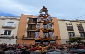 Tres de vuit amb el fons d'armari dels Bordegassos a la Diada Salvany. Maite Gomà