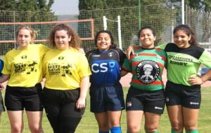 Trobada del rugbi base català femení a Lleida. Eix