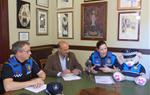 Un ós de peluix és la mascota del servei d'educació viària de la Policia Local de Vilafranca. Ajuntament de Vilafranca