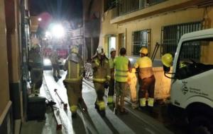 Una víctima mortal en l'ensorrament del sostre d'una habitació en una casa de Sant Pere de Ribes. Ajt Sant Pere de Ribes