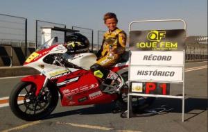 Valentín Perrone campió de la copa Rieju Rs3 RR . Eix