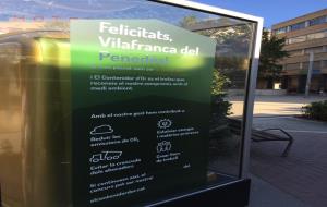Vilafranca aconsegueix el Contenidor d’Or en la primera edició del concurs de reciclatge de vidre