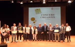 Vilafranca lliura els premis Creajove 2018 en el marc de la 16a Jornada de l’Emprenedor. Ajuntament de Vilafranca