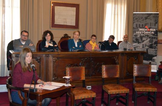 Vilanova homenatja les víctimes de la Guerra Civil i el franquisme. Saray Giménez