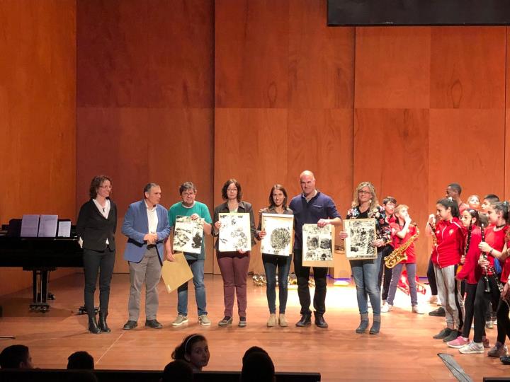 150 alumnes del programa + Música ofereixen un concert a l’Auditori Municipal de Vilafranca. Ajuntament de Vilafranca