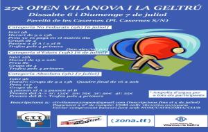 27è Open Vilanova