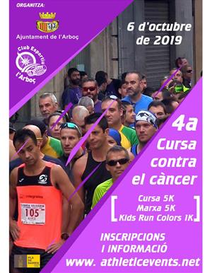 4ª Cursa i Marxa Solidària contra el Càncer