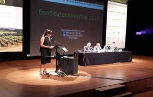  6a edició de l’EcoSostenibleWine 2019 Conferència Internacional de Viticultura Ecològica, Sostenible i Canvi Climàtic. Ajuntament de Vilafranca