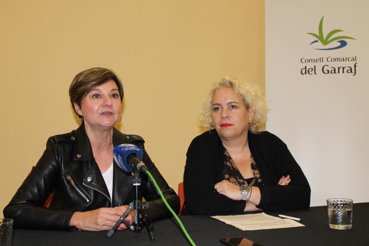 Abigail Garrido i Mònica Gallardo. CC Garraf