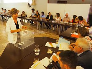 Abigail Garrido, nova presidenta del Consell Comarcal del Garraf gràcies al pacte de PSC i Junts. CC Garraf