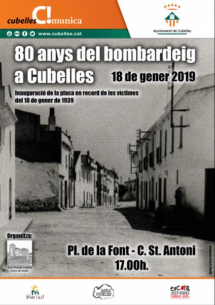 80 anys dels bombardejos a Cubelles el 1939