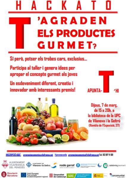Hackató per generar idees innovadores per promocionar els productes gurmet entre els joves
