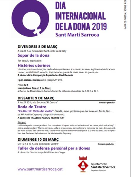 Dia de la Dona a Sant Martí Sarroca