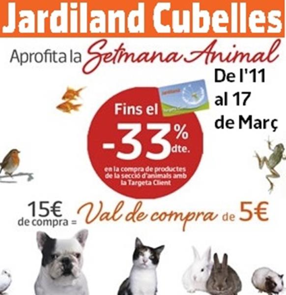 Setmana animal a Jardiland Cubelles