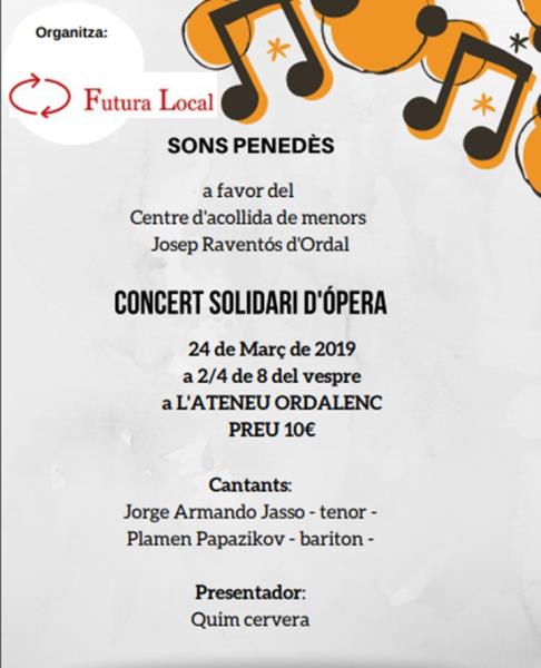 Sons Penedès- Concert Solidari d'Òpera