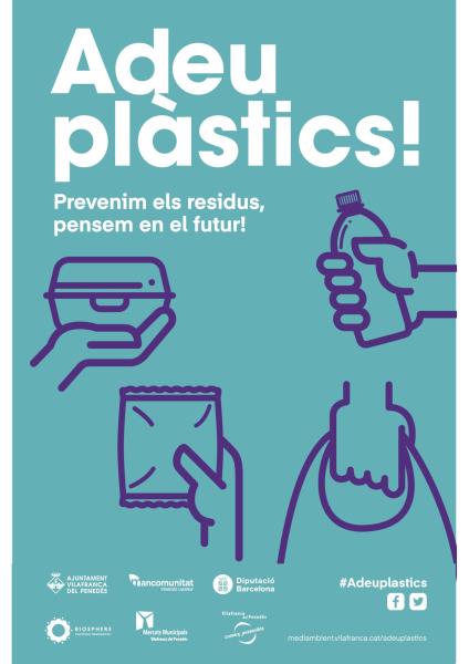 Tallers de la campanya “Adeu plàstics” als mercats de Vilafranca