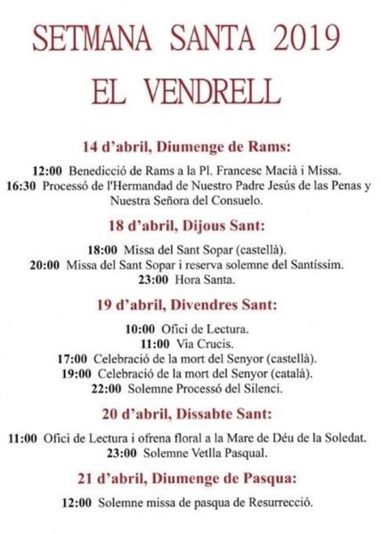 Setmana Santa del Vendrell