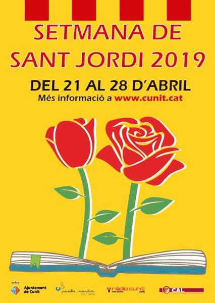 Diada de Sant Jordi a Cunit