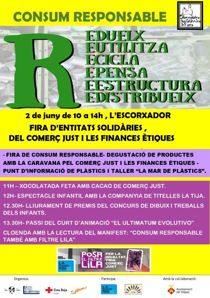 Festa del Comerç Just i les Finances Ètiques a Sitges