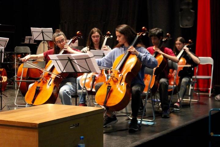 Concert amb l’orquestra de corda del Conservatori Municipal de Música de Barcelona