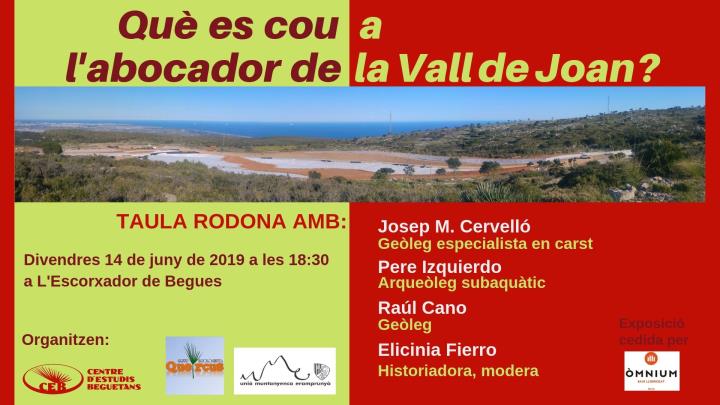 Taula rodona sobre la contaminació provocada per l’abocador de Garraf