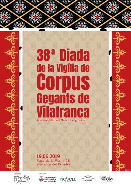 Diada de la Vigília de Corpus dels Gegants de Vilafranca