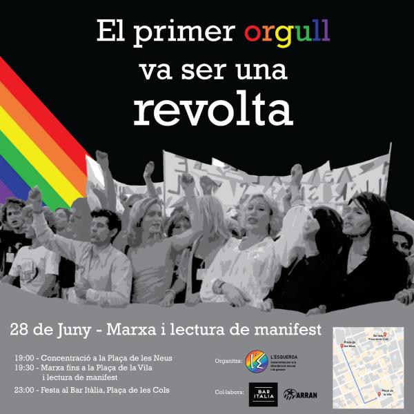 Marxa pels drets LGTB+ a Vilanova