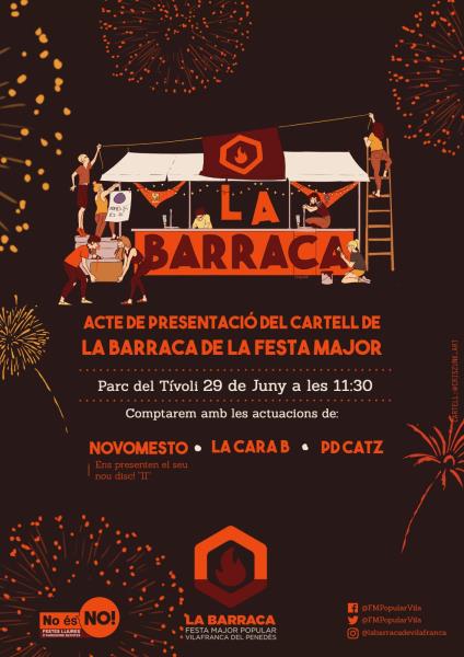 Presentació del cartell de la Penjada d'Estelades i de la Festa Major alternativa