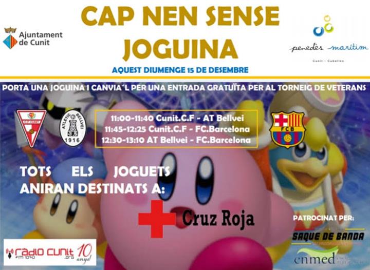 Cap nen sense joguina a Cunit