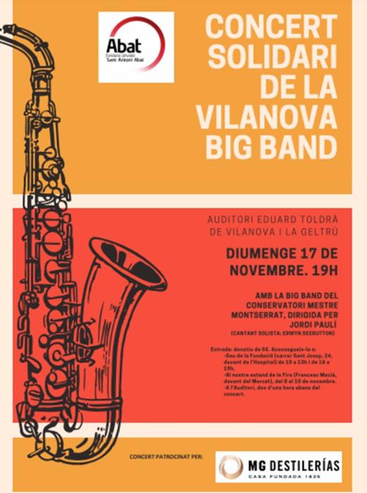 Concert Solidari de la Vilanova Big Band