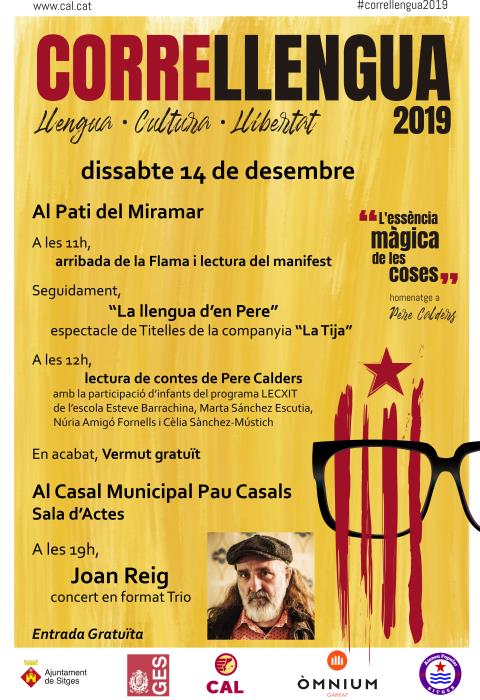 Correllengua a Sitges amb La Tija i Joan Reig