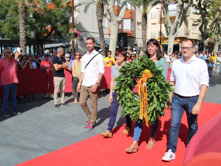 Diada de l'11 de setembre a Vilanova i la Geltrú