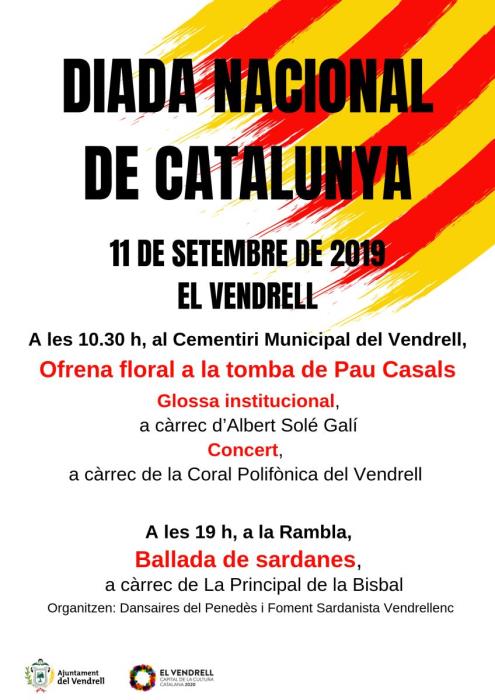 Diada Nacional de Catalunya al Vendrell
