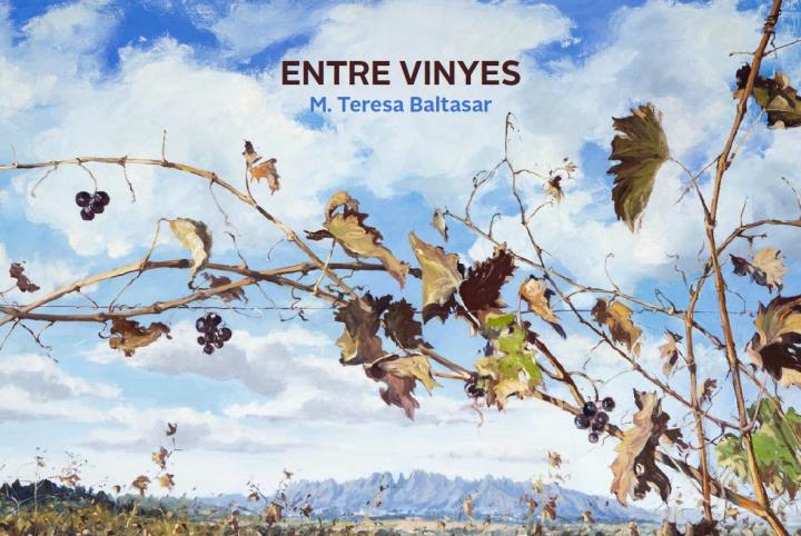 Entre vinyes, de la pintora Maria Teresa Baltasar