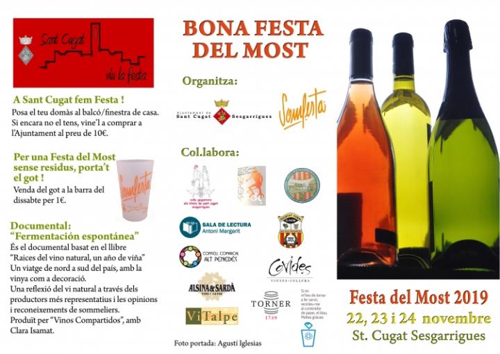 Festa del Most Sant Cugat Sesgarrigue