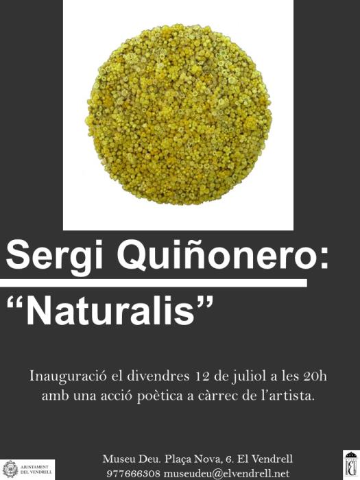 Naturalis, de Sergi Quiñonero