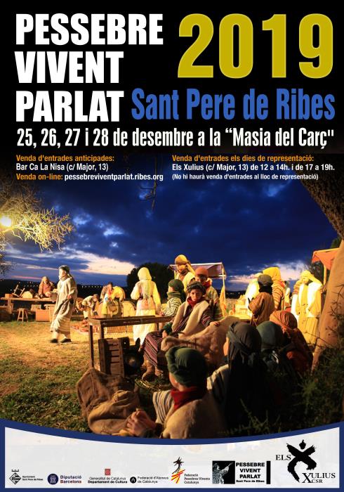 Pessebre Vivent Parlat de Sant Pere de Ribes 2019