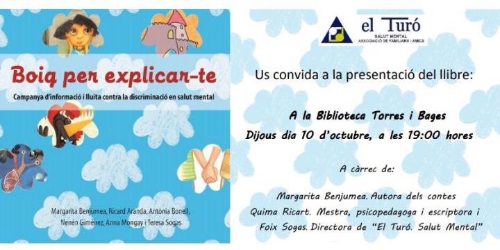 Presentació del llibre “Boig per explicar-te”