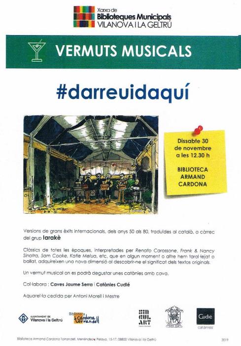 Vermuts musicals: darreuidaquí 