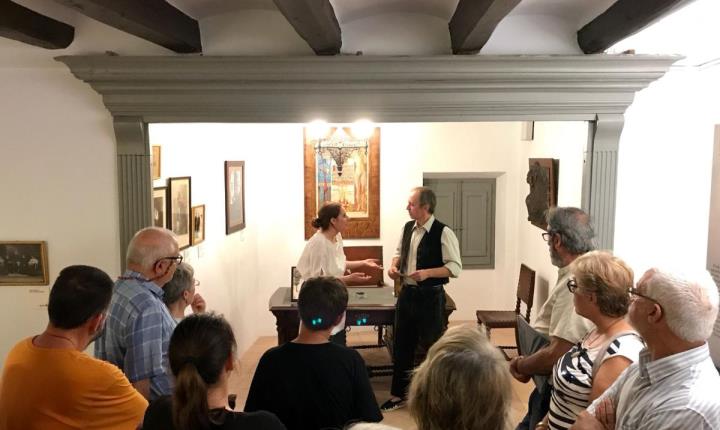 Visita teatralitzada de Maria Rosa, al Museu Àngel Guimerà