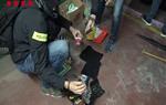 Agents dels Mossos d'Esquadra durant les tasques que han portat a la desarticulació d'un grup criminal especialitzat en els robatoris en empreses. Mos