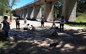 Alerten que les obres d’ampliació del pont de la Font del Claro de Gelida  posen en perill el plataner centenari