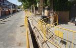 Arrangen la vorera del passeig Circumval·lació de Ribes i renoven la xarxa d'aigua. Ajt Sant Pere de Ribes