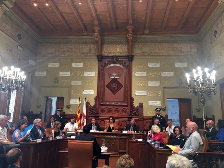 Aurora Carbonell, primera alcaldesa i republicana de Sitges. Ajuntament de Sitges